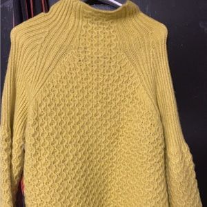 Anthropologie oversized alpaca sweater